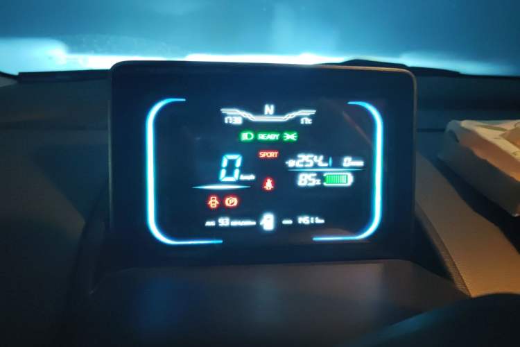 Used CHANGAN NEVO Lumin 2023 301km Honey Dew Edition Instrument Cluster