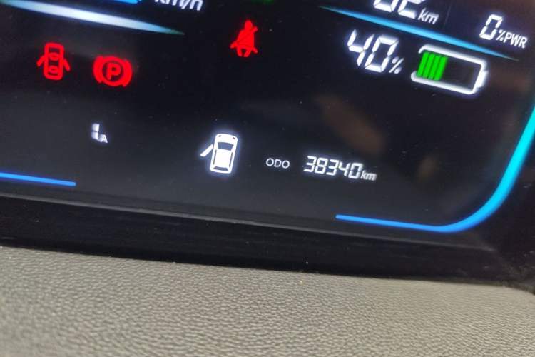 Used CHANGAN NEVO Lumin 2023 205km Xiangqin Version Odometer Close Up