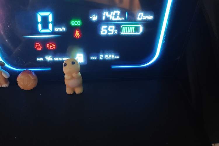 Used CHANGAN NEVO Lumin 2023 205km Xiangqin Version Odometer Close Up