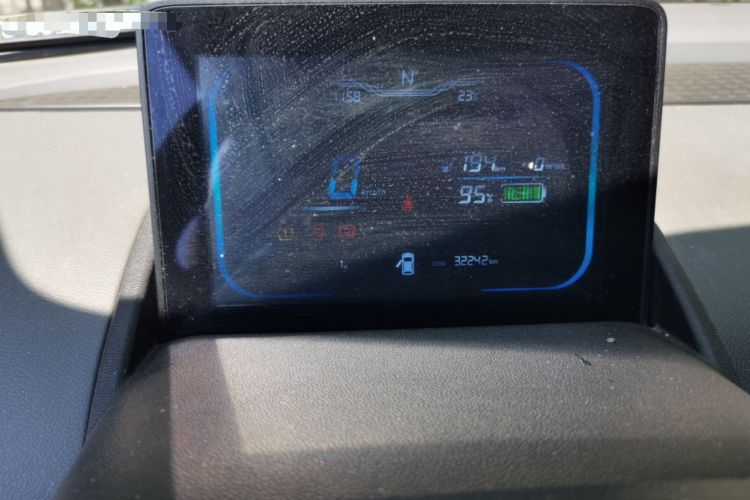 Used CHANGAN NEVO Lumin 2023 205km Xiangqin Version Odometer Close Up
