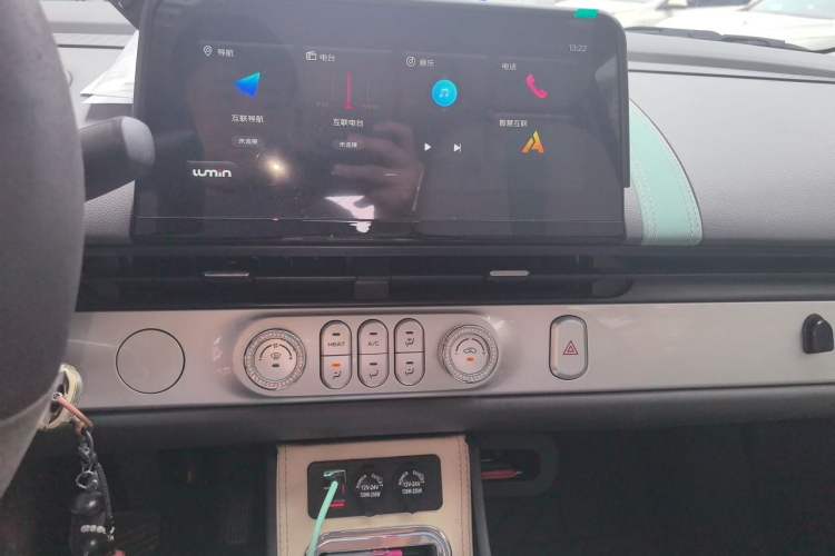 Used CHANGAN NEVO Lumin 2023 205km Xiangqin Version Audio And AC Panel
