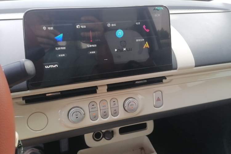 Used CHANGAN NEVO Lumin 2023 205km Xiangqin Version Audio And AC Panel