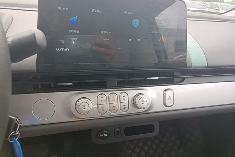 Used CHANGAN NEVO Lumin 2023 205km Xiangqin Version Audio And AC Panel