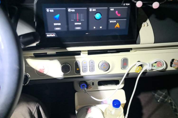 Used CHANGAN NEVO Lumin 2023 205km Xiangqin Version Audio And AC Panel
