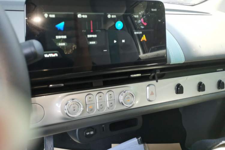 Used CHANGAN NEVO Lumin 2023 205km Xiangqin Version Audio And AC Panel