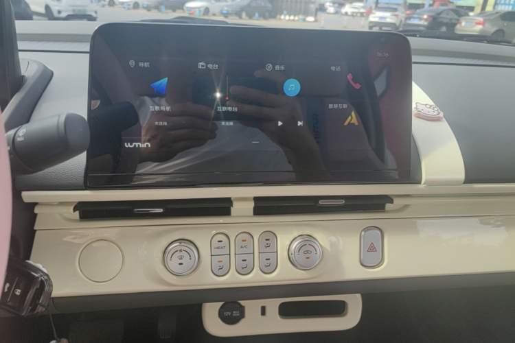 Used CHANGAN NEVO Lumin 2023 205km Xiangqin Version Audio And AC Panel