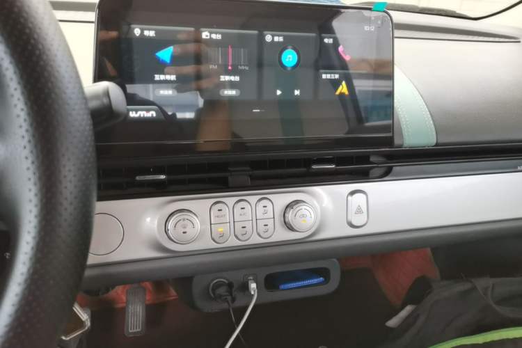 Used CHANGAN NEVO Lumin 2023 205km Xiangqin Version Audio And AC Panel
