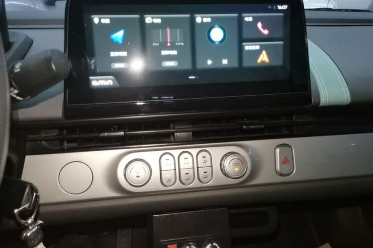 Used CHANGAN NEVO Lumin 2023 205km Xiangqin Version Audio And AC Panel