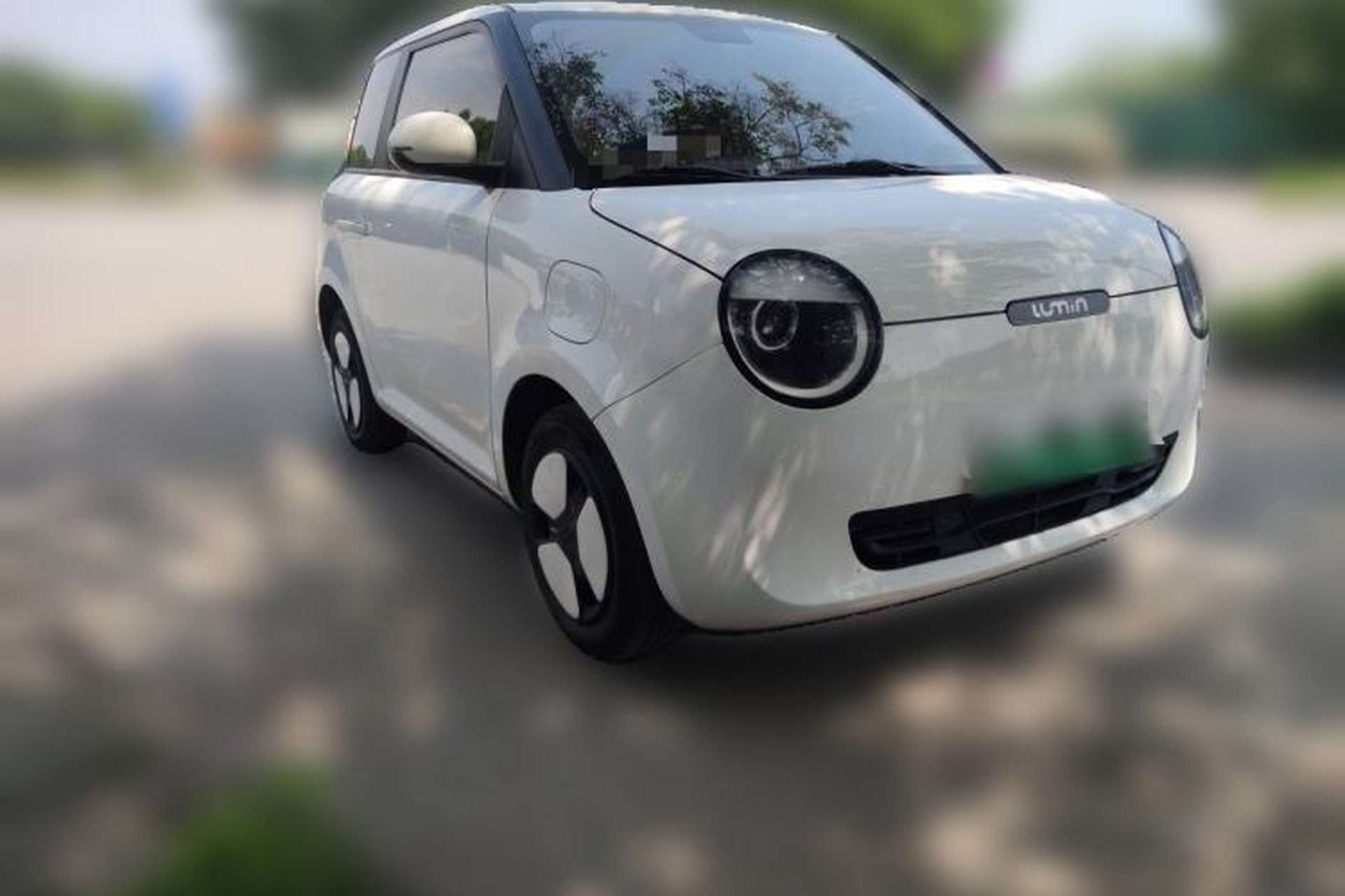 Used CHANGAN NEVO Lumin 2023 301km Honey Dew Edition Front Right 45 Deg