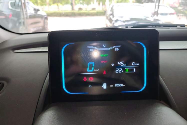 Used CHANGAN NEVO Lumin 2023 205km Xiangqin Version Instrument Cluster
