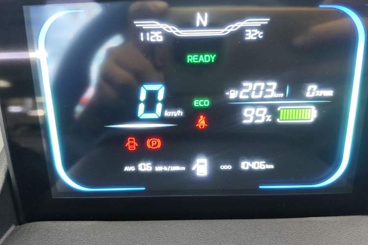 Used CHANGAN NEVO Lumin 2023 205km Xiangqin Version Instrument Cluster