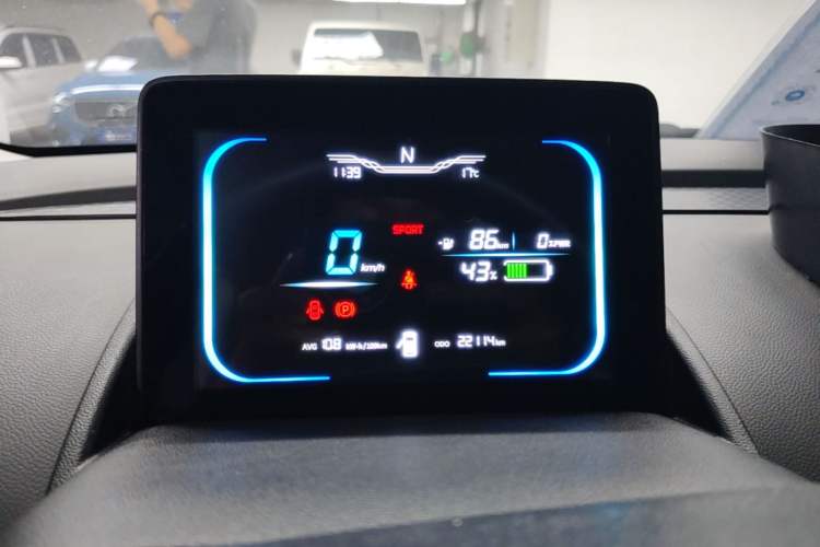 Used CHANGAN NEVO Lumin 2023 205km Xiangqin Version Instrument Cluster