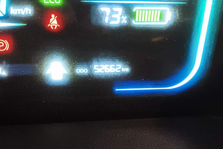 Used CHANGAN NEVO Lumin 2023 205km Xiangqin Version Odometer Close Up