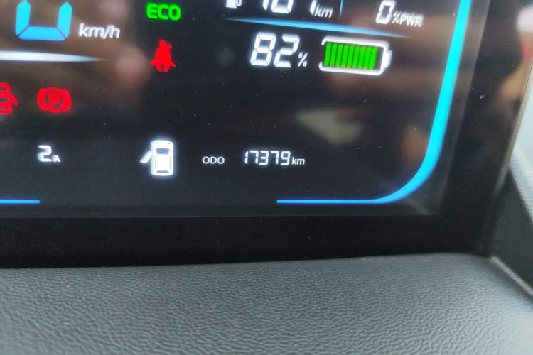 Used CHANGAN NEVO Lumin 2023 205km Xiangqin Version Odometer Close Up