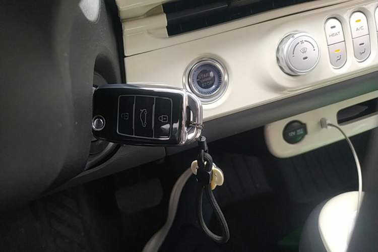 Used CHANGAN NEVO Lumin 2023 301km Honey Dew Edition Vehicle Key