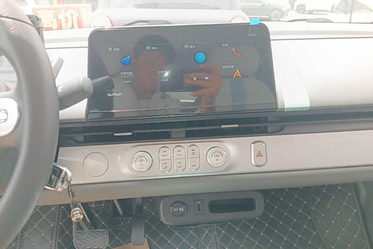 Used CHANGAN NEVO Lumin 2023 205km Xiangqin Version Audio And AC Panel