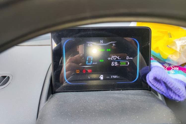 Used CHANGAN NEVO Lumin 2024 301km Orange Wind Edition Instrument Cluster