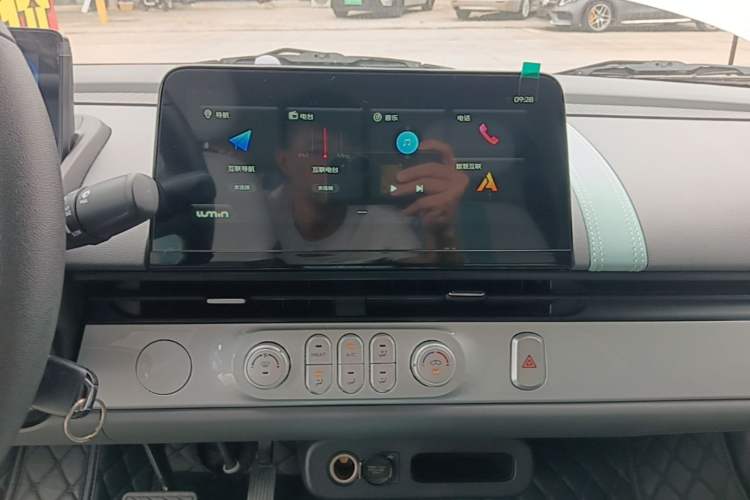 Used CHANGAN NEVO Lumin 2024 130km Qingyue Version Audio And AC Panel