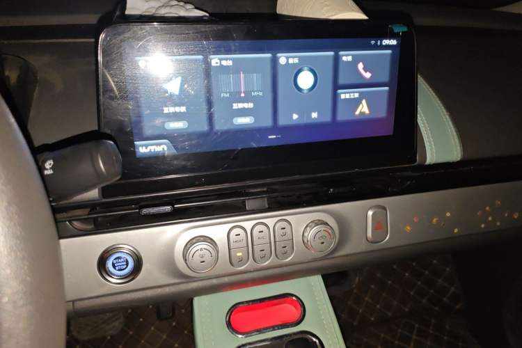 Used CHANGAN NEVO Lumin 2024 130km Qingyue Version Audio And AC Panel