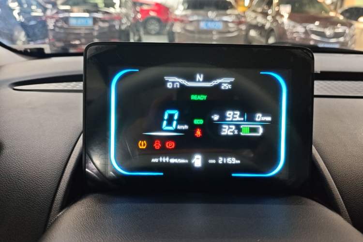 Used CHANGAN NEVO Lumin 2024 301km Orange Wind Edition Instrument Cluster