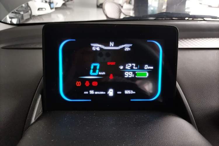 Used CHANGAN NEVO Lumin 2024 130km Qingyue Version Instrument Cluster