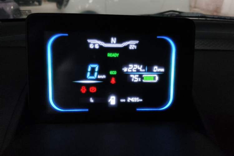 Used CHANGAN NEVO Lumin 2024 301km Orange Wind Edition Instrument Cluster
