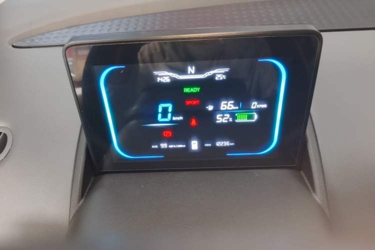Used CHANGAN NEVO Lumin 2024 130km Qingyue Version Instrument Cluster