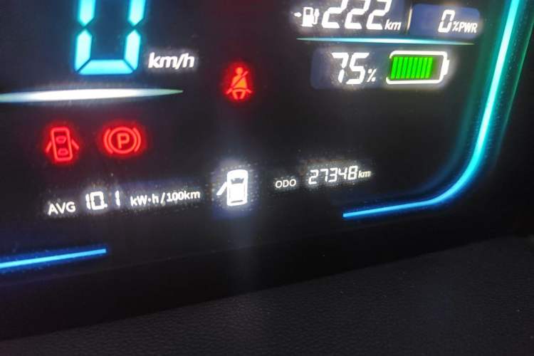 Used CHANGAN NEVO Lumin 2024 301km Launch Edition Odometer Close Up