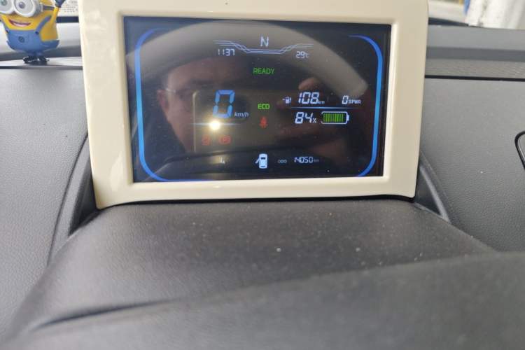 Used CHANGAN NEVO Lumin 2024 130km Qingyue Version Odometer Close Up