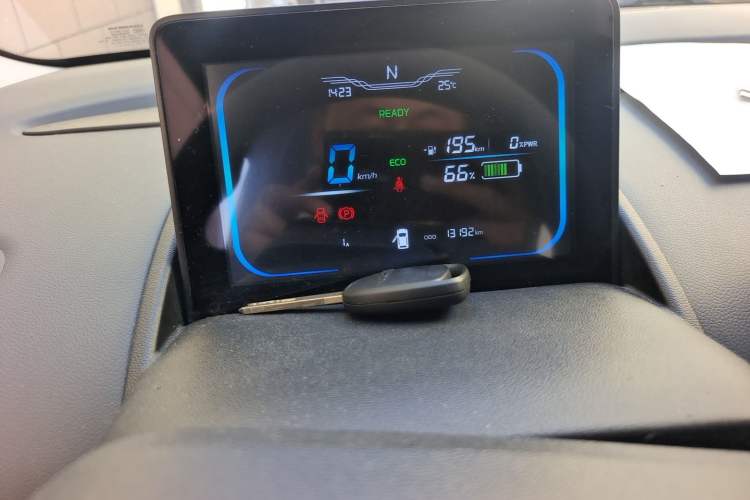Used CHANGAN NEVO Lumin 2024 301km Launch Edition Odometer Close Up