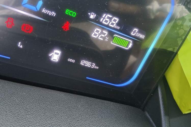 Used CHANGAN NEVO Lumin 2025 205km Refreshing Edition Odometer Close Up