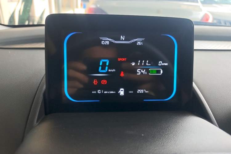 Used CHANGAN NEVO Lumin 2025 205 km Xiangqin Version Instrument Cluster