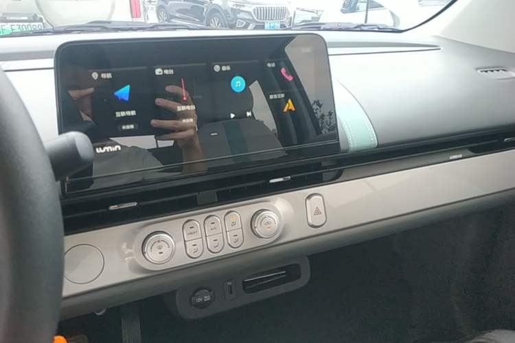 Used CHANGAN NEVO Lumin 2025 205 km Xiangqin Version Audio And AC Panel