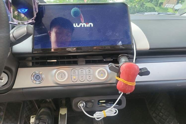 Used CHANGAN NEVO Lumin 2025 301km Cute Baby Edition Audio And AC Panel