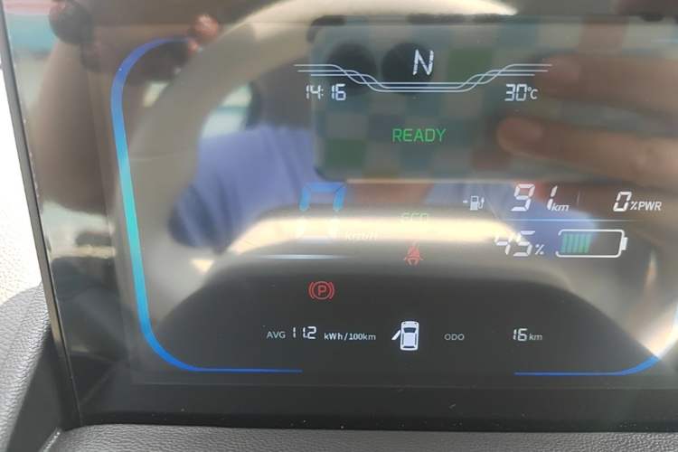 Used CHANGAN NEVO Lumin 2025 205 km Xiangqin Version Instrument Cluster