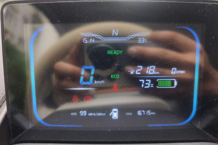 Used CHANGAN NEVO Lumin 2025 301km Honey Dew Edition Instrument Cluster