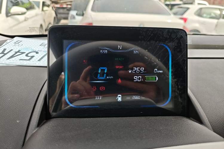 Used CHANGAN NEVO Lumin 2025 301km Honey Dew Edition Instrument Cluster
