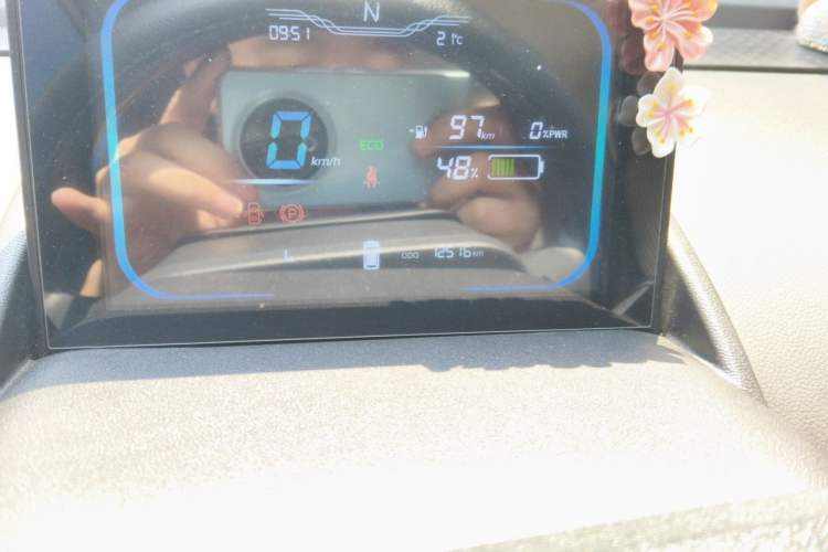 Used CHANGAN NEVO Lumin 2025 205 km Xiangqin Version Odometer Close Up