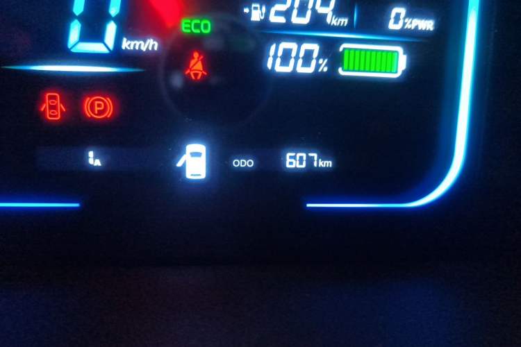 Used CHANGAN NEVO Lumin 2025 205 km Xiangqin Version Odometer Close Up