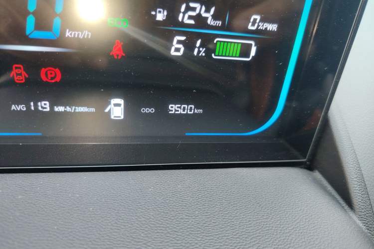 Used CHANGAN NEVO Lumin 2025 205 km Xiangqin Version Odometer Close Up