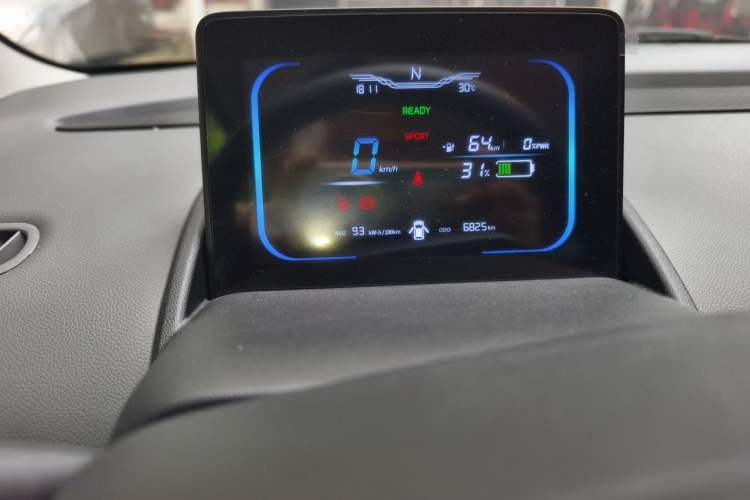Used CHANGAN NEVO Lumin 2025 205 km Xiangqin Version Odometer Close Up