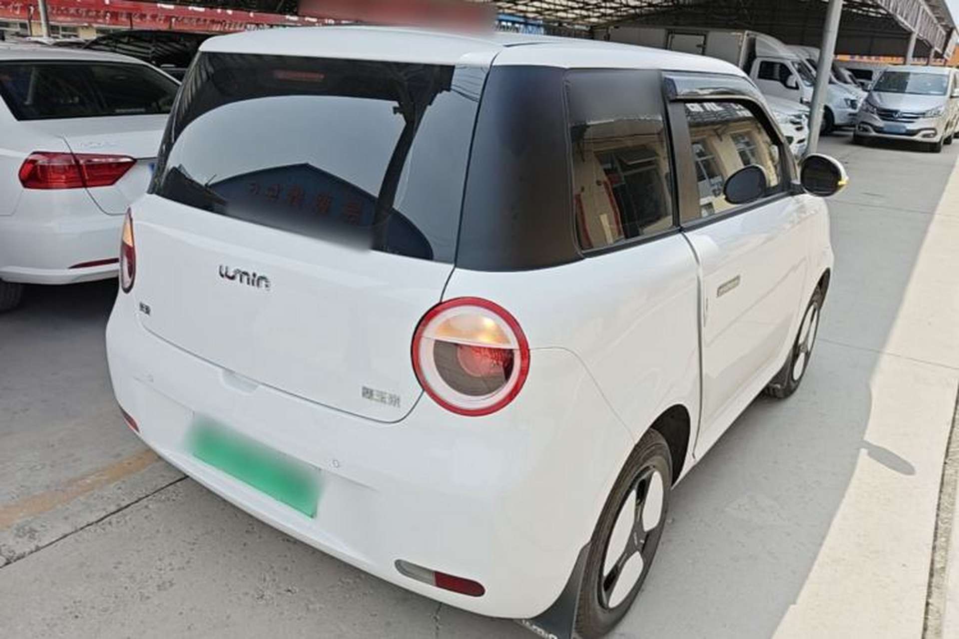 Used CHANGAN NEVO Lumin 2025 301km Honey Dew Edition Rear Right 45 Deg