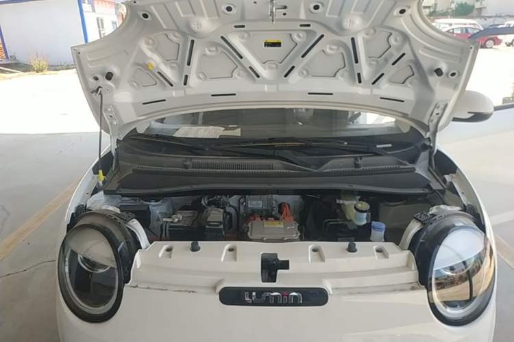 Used CHANGAN NEVO Lumin 2026 Model Treasure Edition 205km Passionate Beige Ningde Engine Bay