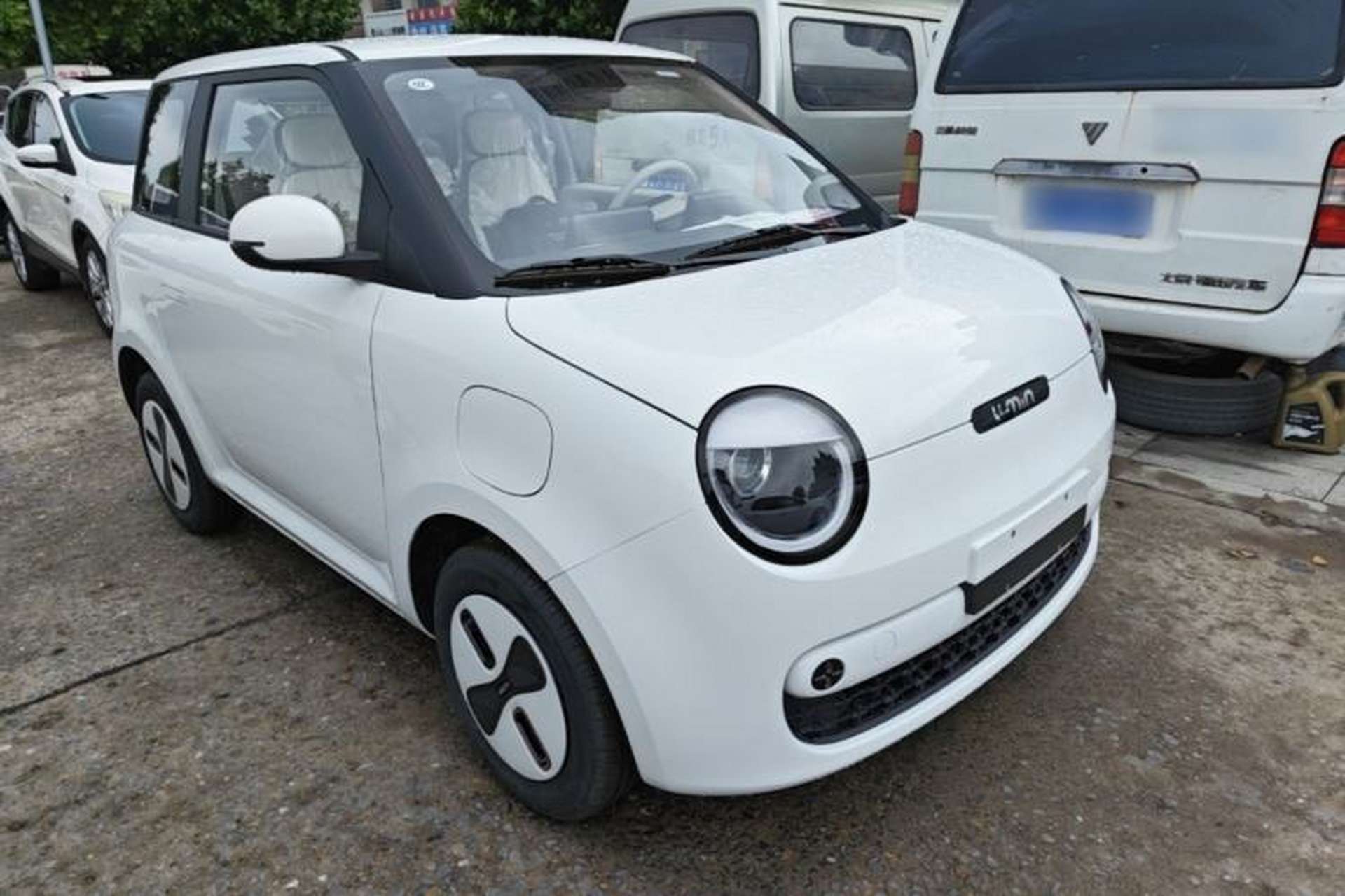 Used CHANGAN NEVO Lumin 2026 Model Treasure Edition 205km Passionate Beige Ningde Front Right 45 Deg