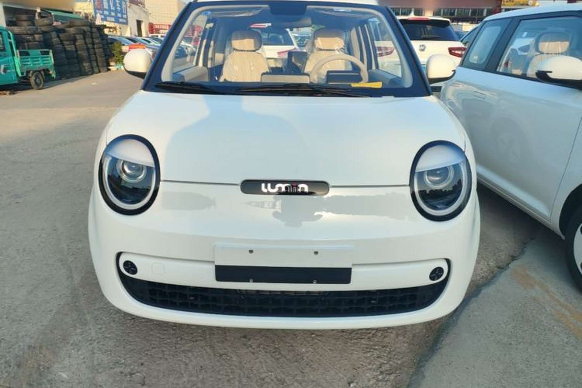 Used CHANGAN NEVO Lumin 2026 Model Treasure Edition 205km Passionate Beige Ningde Front