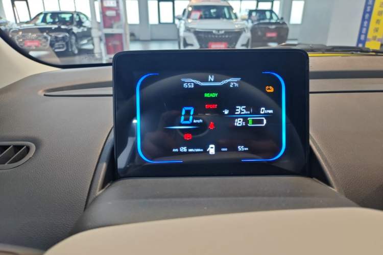 Used CHANGAN NEVO Lumin 2026 Model Treasure Edition 205km Passionate Beige Ningde Instrument Cluster