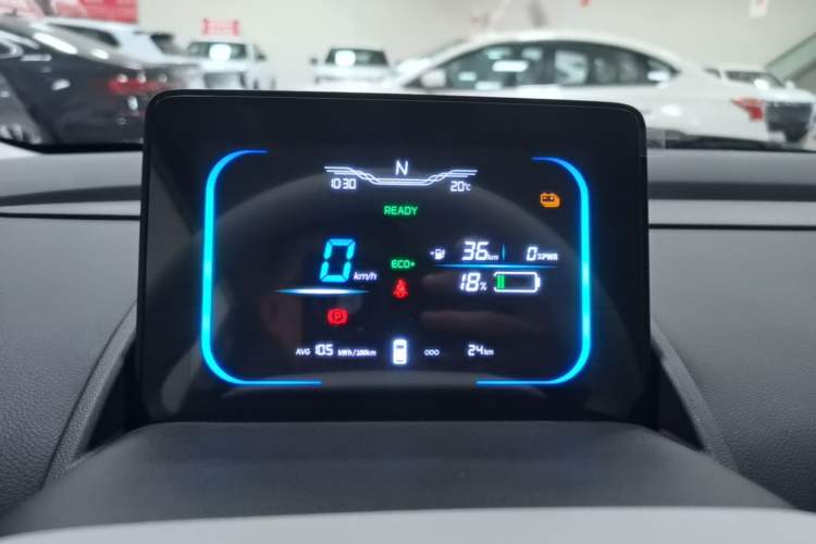 Used CHANGAN NEVO Lumin 2026 Model Treasure Edition 205km Passionate Beige Ningde Instrument Cluster