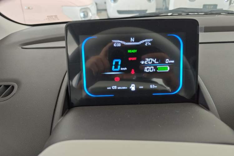 Used CHANGAN NEVO Lumin 2026 Model Treasure Edition 205km Passionate Beige Ningde Instrument Cluster