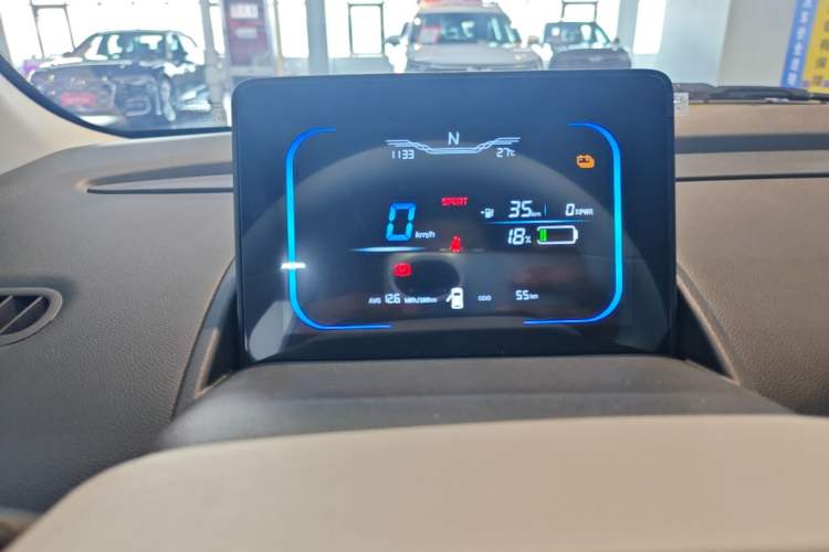 Used CHANGAN NEVO Lumin 2026 Model Treasure Edition 205km Passionate Beige Ningde Instrument Cluster