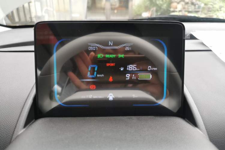 Used CHANGAN NEVO Lumin 2026 Model Treasure Edition 205km Passionate Beige Ningde Instrument Cluster